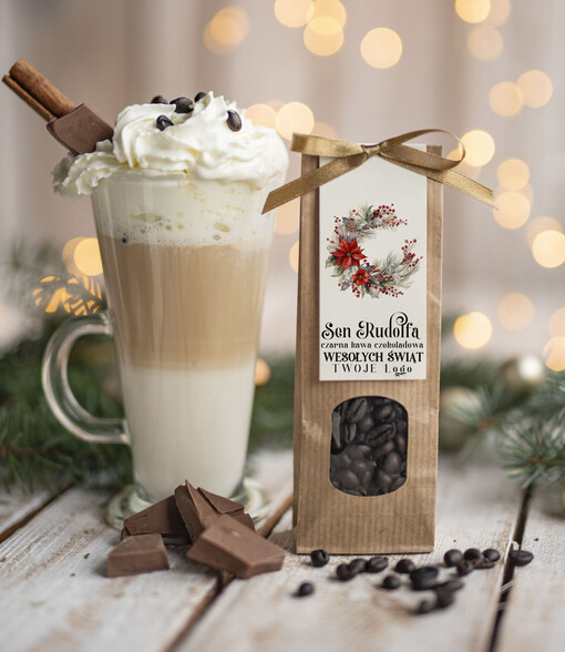  HERBATA KAWA Drobne prezenty dla firm na boże narodzenie kawa czekoladowa, drobne upominki na święta dla pracowników, świąteczna kawa dla pracowników i kontrahentów