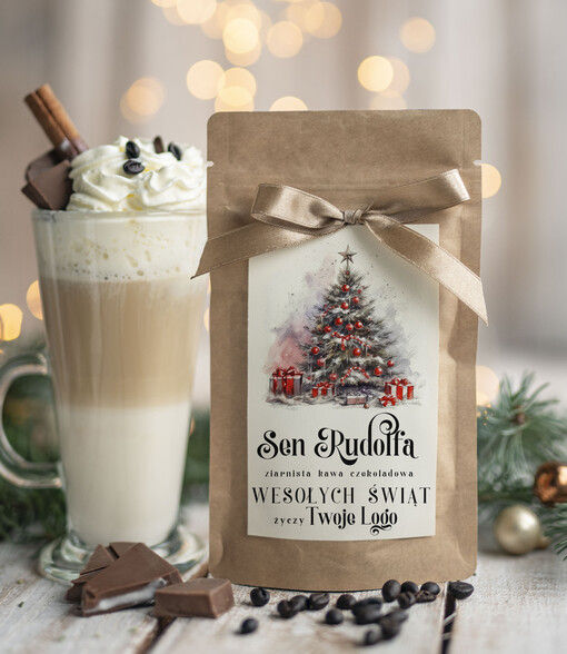  HERBATA KAWA Drobne prezenty dla firm na boże narodzenie kawa czekoladowa, drobne upominki na święta dla pracowników, świąteczna kawa dla pracowników i kontrahentów