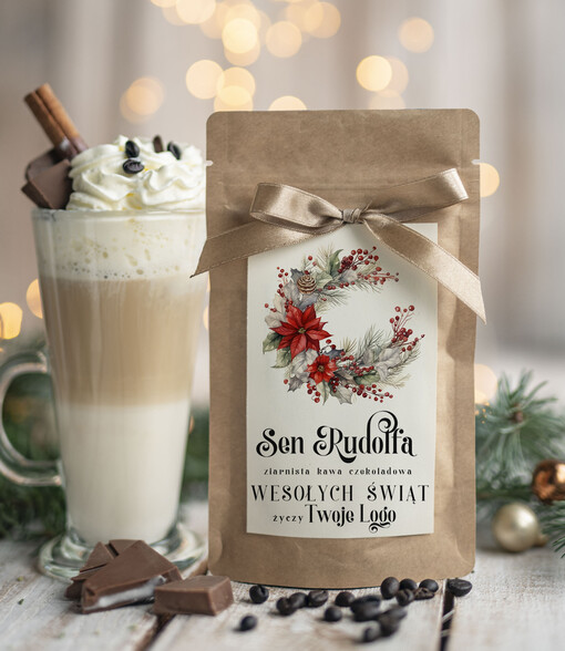  HERBATA KAWA Drobne prezenty dla firm na boże narodzenie kawa czekoladowa, drobne upominki na święta dla pracowników, świąteczna kawa dla pracowników i kontrahentów
