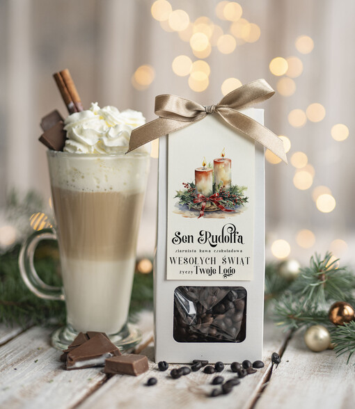  HERBATA KAWA Drobne prezenty dla firm na boże narodzenie kawa czekoladowa, drobne upominki na święta dla pracowników, świąteczna kawa dla pracowników i kontrahentów