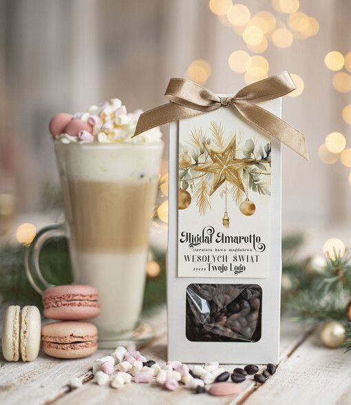  HERBATA KAWA Drobne prezenty dla firm na boże narodzenie kawa ameretto, drobne upominki na święta dla pracowników, świąteczna kawa dla pracowników i kontrahentów