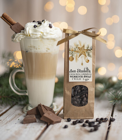  HERBATA KAWA Drobne prezenty dla firm na boże narodzenie kawa czekoladowa, drobne upominki na święta dla pracowników, świąteczna kawa dla pracowników i kontrahentów