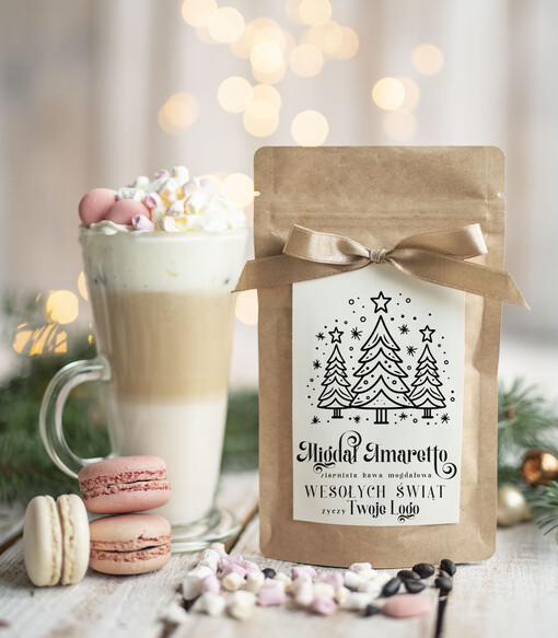 HERBATA KAWA Drobne prezenty dla firm na boże narodzenie kawa ameretto, drobne upominki na święta dla pracowników, świąteczna kawa dla pracowników i kontrahentów