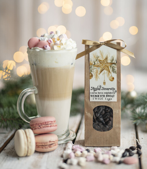  HERBATA KAWA Drobne prezenty dla firm na boże narodzenie kawa ameretto, drobne upominki na święta dla pracowników, świąteczna kawa dla pracowników i kontrahentów