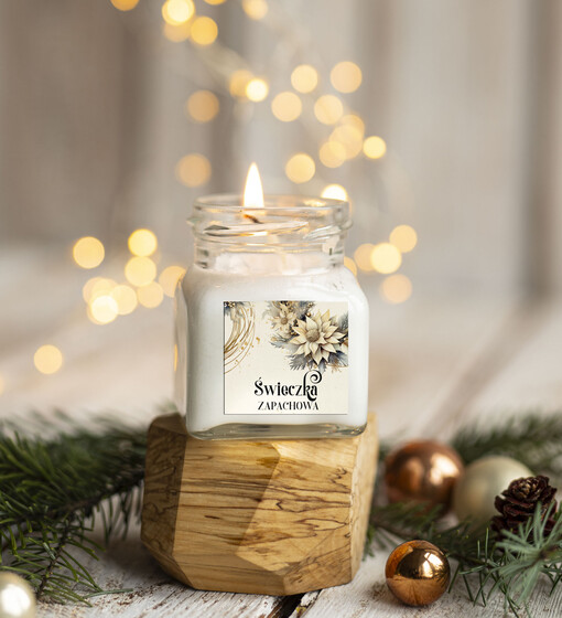  ŚWIECZKI prezenty biznesowe dla firm drobne upominki na święta dla pracowników świąteczne gadżety dla pracowników i kontrahentów, prezent na święta świeca zapachowa