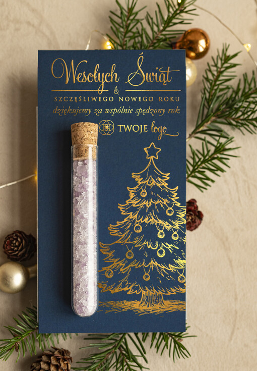  Sole do kąpieli Prezenty dla klientek na święta Sole do kąpieli, drobne Upominki dla klientów salonu fryzjerskiego bożonarodzeniowy gadzet od stylistki rzes 