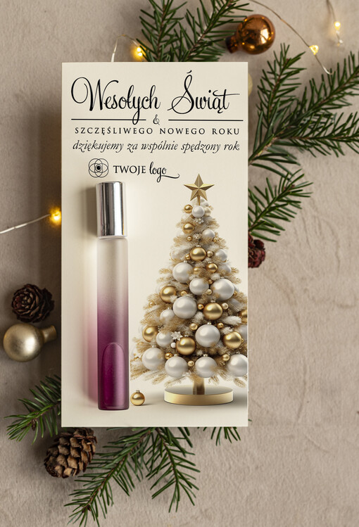  roller perfumowany Roller perfumowany podziękowania dla klientki, prezent od stylistki rzęs dla klientek, upominek  bożonarodzeniowy gadzet dla klientki