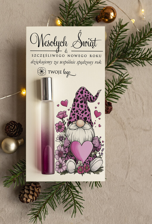  roller perfumowany Roller perfumowany podziękowania dla klientki, prezent od stylistki rzęs dla klientek, upominek  bożonarodzeniowy gadzet dla klientki