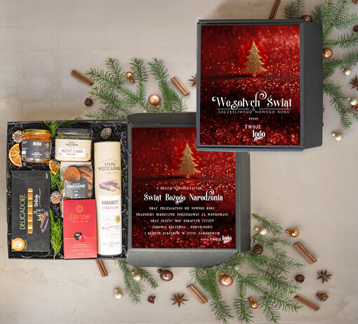  Premium selection wytrwane kosze prezentowe dla firm, prezenty biznesowe z logo męskie, upominki Premium na święta dla pracowników