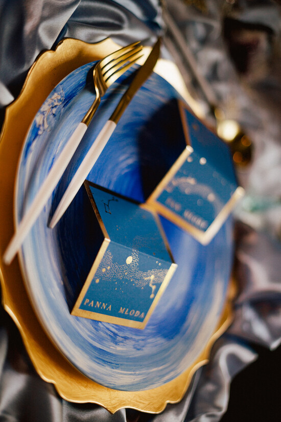 Winietki glamour winietki ślubne wizytówki na stół weselny, rose gold lub złote 01/galaxy/w