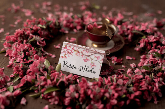 Winietki glamour karteczki ślubne winietki weselne, winietki na stół weselny 01/glaF/w