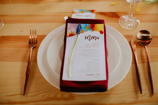 Menu glamour weselne menu z grafika złote litery wesele glamour  01/akwG/m