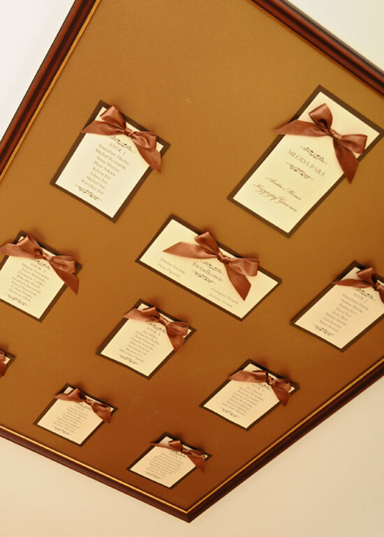 Plany stołów plan stołu plakat  tablica informacyjna dla gości weselnych 01/ce/pls