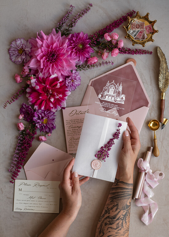 Zaproszenia ślubne Rustykalne i Natura najpiękniejsze zaproszenia ślubne, rustykalne inspirowane natura, zaproszenia slubne z wrzosem, zapr 01/plxwrzosLak/z