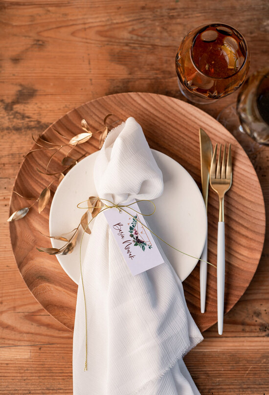 Winietki rustykalne usadzenie gości na weselu winietki, rustykalne ekologiczne 01/CBkal/w