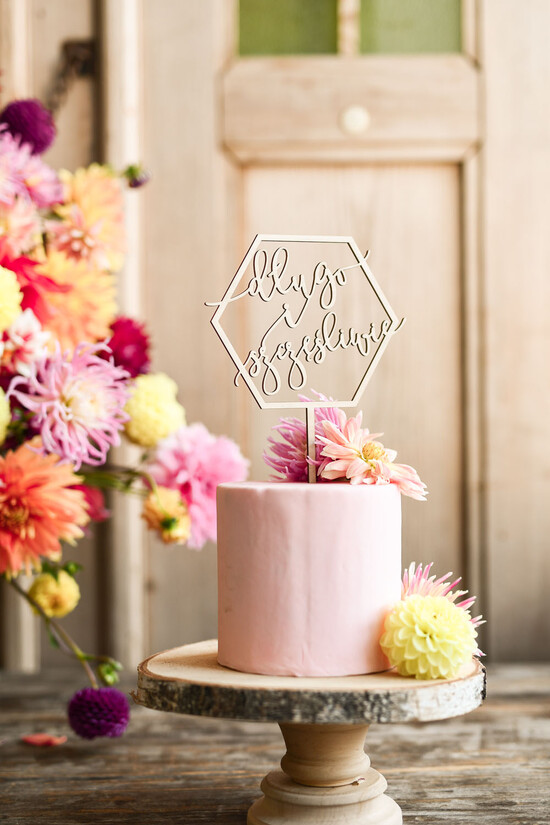 Figurki na tort / cake topper statuetki drewniane figurki na tort     152/rsstn/ST