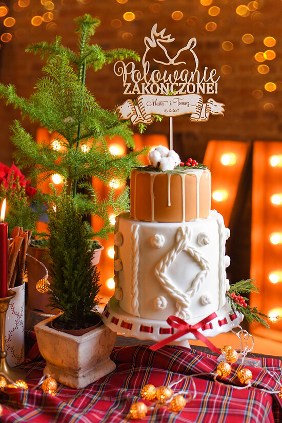 Figurki na tort / cake topper statuetki drewniane napisy na tort ślubny    41/rsstn/ST