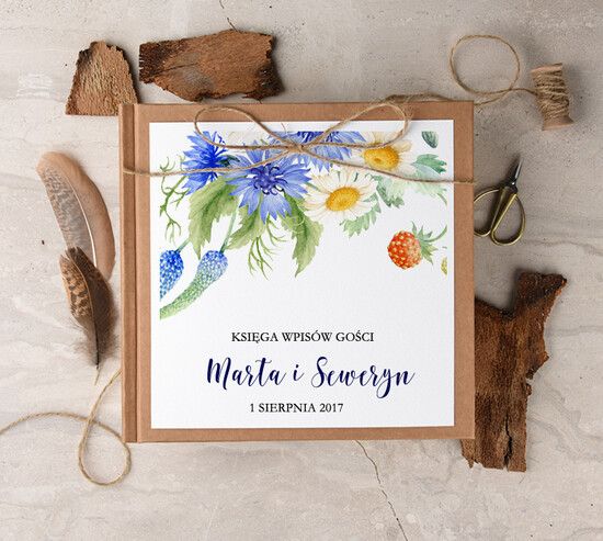 Księgi wpisów gości Boho/etno/pióra ksiega pamiatkowa slub mozliwe czarne kartki, wasze imiona styl rustykalny 83/ccSZ/kwg