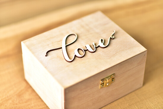 Pudełka Szkatułki na Obrączki szkatułki ślubne pudełko rustykalne pudełko na obrączki love 01aaa/rsstn/szk