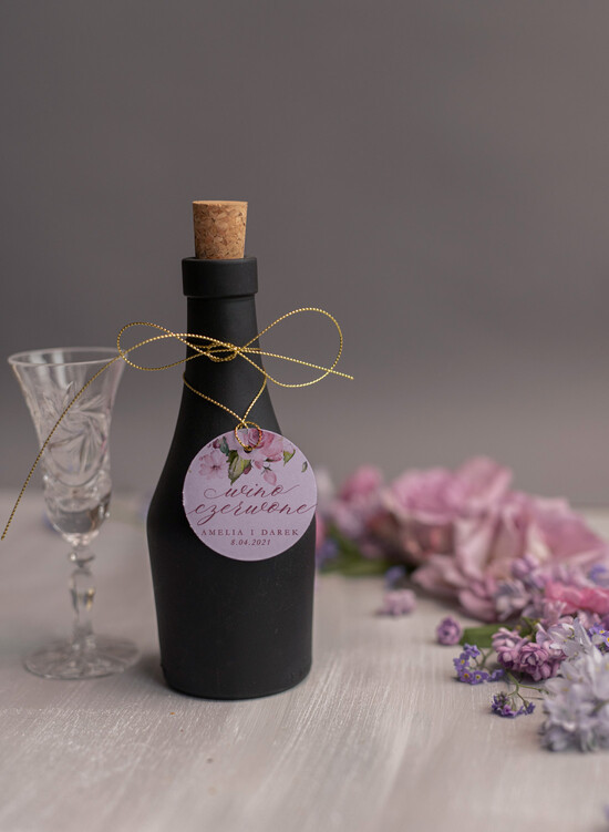 Zawieszki na butelki boho/etno/pióra zawieszki na alkohole weselne, boho smieszna tresc 2/owb/zw