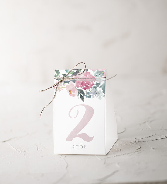 Numery na stół Rustykalne  3/CB/nrS