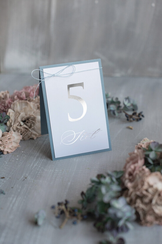 Numery na stół Glamour numery na stoły weselne, złote złocone eleganckie i klasyczne 06/geomlam/nrS