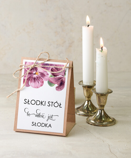 Numery na stół botaniczne podróżnicze  tabliczka z numerem stołu weselnego, boho kwiaty kolorowe piekne 32/kolb/nrS