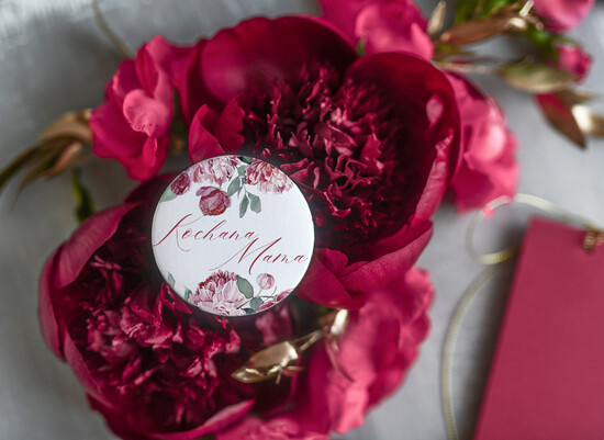 Podziękowania dla Gości Weselnych Magnesy breloki Zdrapki prezenty dla gości na weselu, magnes na lodówkę 1/otw/przyp