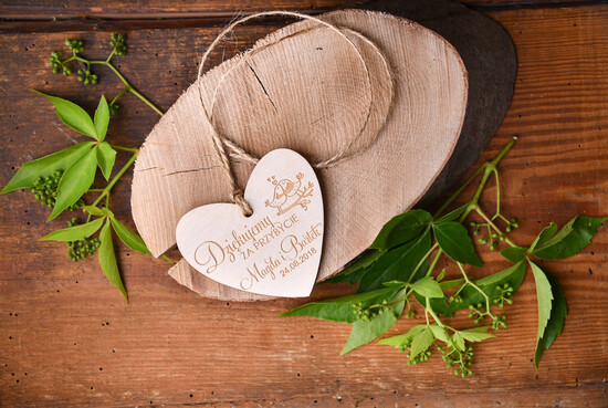 Podziękowania dla Gości Weselnych Zawieszki bileciki do prezentów prezenciki podziękowania dla gości weselnych, zawieszki do własnego pomysłu prezentów 12/rstKOR/pg