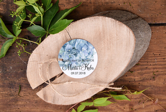 Podziękowania dla Gości Weselnych Zawieszki bileciki do prezentów cudowne podziękowania, drewniane zawieszki 31/kolb/tago