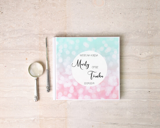 Księgi wpisów gości botaniczne album na zdjęcia ślubne i wpisy gości weselnych, w stylu rustykalnym wasze imiona i treść 11/kolb/kwg