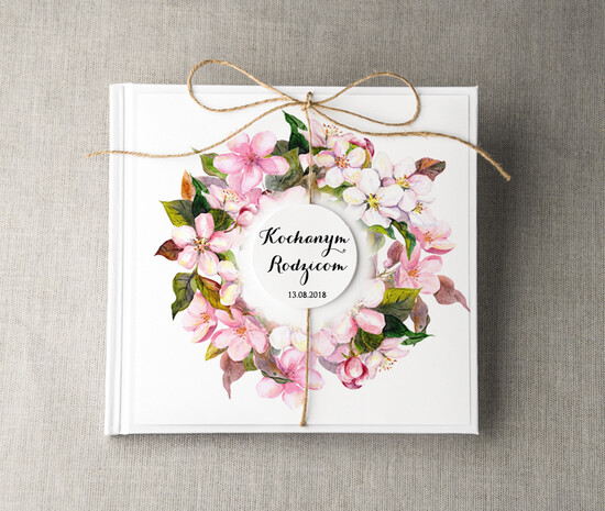 Prezenty, Podziękowania dla Rodziców Albumy na zdjecia pomysł na prezent dla rodziców, album z tekstem podziękowania oraz na zdjęcia ze ślubu 15/rstKSZ/kwgRR