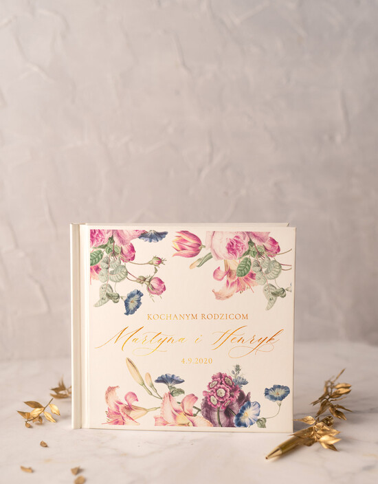 Prezenty, Podziękowania dla Rodziców Albumy na zdjecia prezent podziekowania dla rodziców wesele, album na zdjęcia z podziękowaniem 02/goldw/kwgRR