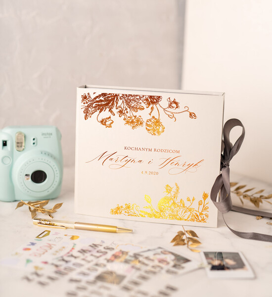 Prezenty, Podziękowania dla Rodziców Albumy na zdjecia prezent podziekowania dla rodziców wesele, fotoalbum z waszym tekstem podziękowania na zdjęcia rodzi 1/glamP/kwgRR