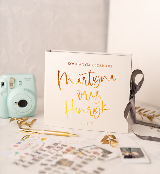 Prezenty, Podziękowania dla Rodziców Albumy na zdjecia podziękowania prezent dla rodziców na weselu, album z tekstem podziekowania na zdjęcia z wesela 4/instax/kwgRR