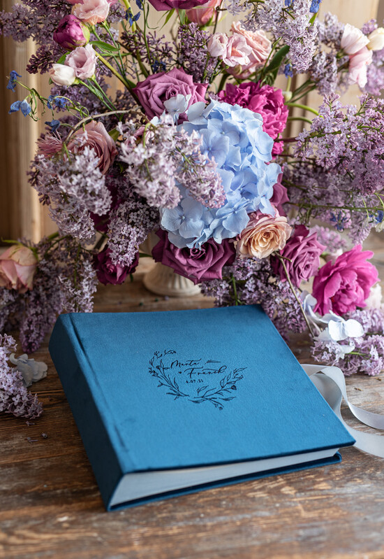 Albumy ślubne Pudełka na zdjęcia  album na zdjęcia  średni welurowy album na zdjęcia  02/instaxvelurM/alb