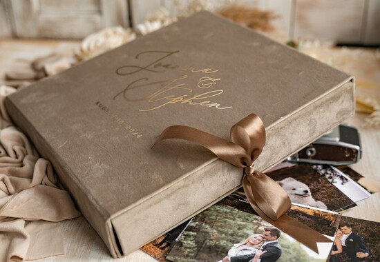 Albumy ślubne Pudełka na zdjęcia  album na zdjęcia  welurowy album na zdjęcia w pudełku, album z kieszonkami na zdjęcia, pamiątka ze ślubu album na zdję 01/velkAskom/as
