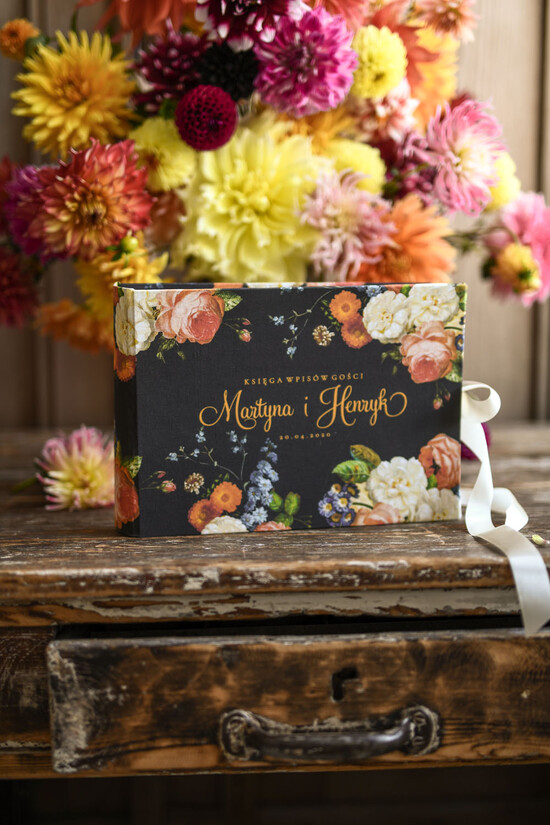 Albumy ślubne Pudełka na zdjęcia  album na zdjęcia  album fotograficzny na zdjęcia z fotobudki Wasze imiona  14/rom/alb