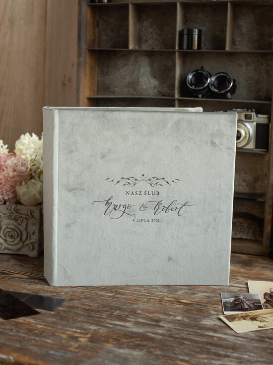 Albumy ślubne Pudełka na zdjęcia  album na zdjęcia  duży welurowy album do wklejanie zdjęć grube kartki 05/velalb/alb
