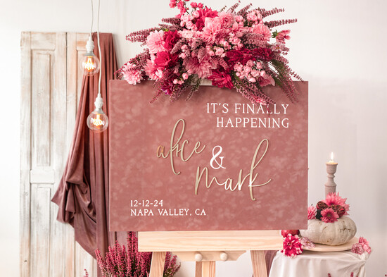 Plany stołów Glamour welurowe powitanie i usadzenie gości plan stołów weselnych, złote napisy na ramie, welurowa rama powitanie na 02/VelLam/PLL