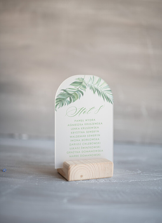 Numery na stół Akryl numerek na stół weselny eleganckie najpiekniejsze satynowa pleksi 13/akrylUV/nrS