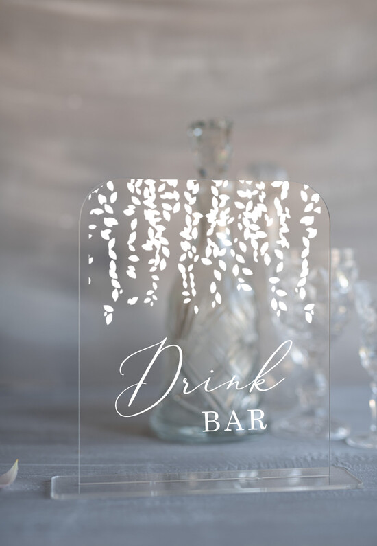 Numery na stół Akryl numerek na stół weselny eleganckie najpiękniejsze przezroczysty akryl 29/akrylUVd/nrS