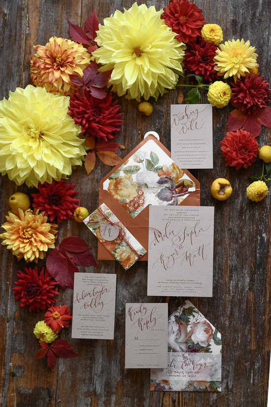 Zaproszenia ślubne Indywidualne kaligrafowane zaproszenia na ślub złote litery wesele glamour 01/kaligrafiat/z