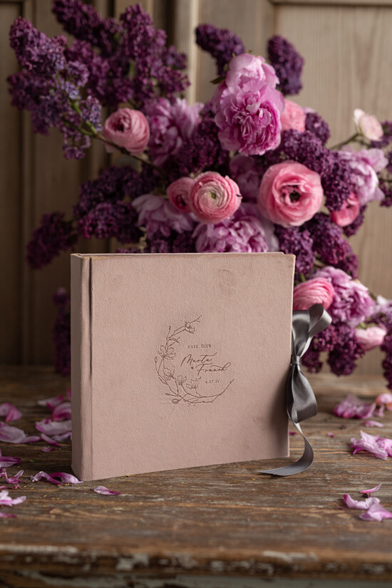 Księgi wpisów gości welurowe pudrowa rózowa elegancka księga wpisów gości,  weselna księga wpisów gości welurowa okładka ksiega g 04/inxVelWsSR/kwg