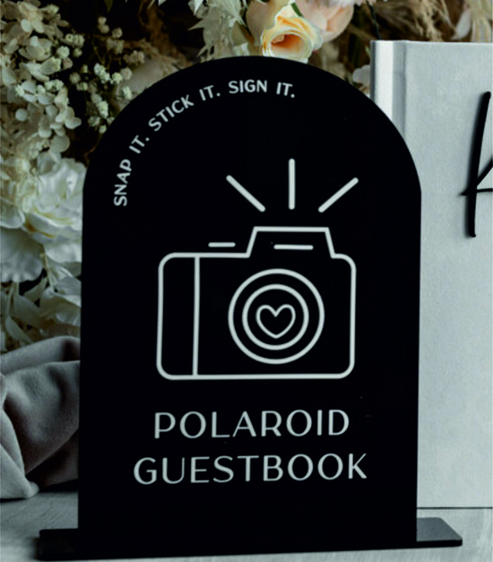 Księgi wpisów gości welurowe dodatki ślubne statuetka do księgi wpisów gości, tabliczka do księgi wpisów gości  01/st/kwg