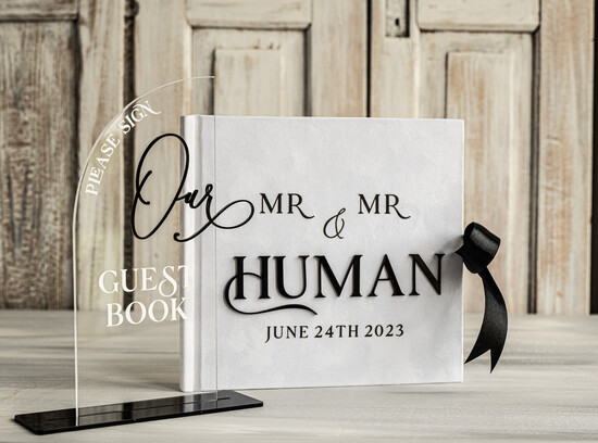Księgi wpisów gości welurowe biało czarna ślubna księga gości i album na zdjęcia w jednym, album na życzenia i zdjęcia z fotobudk 01/velwhite/kwgK