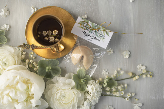 Podziękowania dla Gości Weselnych Ciasteczka z wróżbą cudowne podziękowania, ciasteczko z wrozba i dedykacja 02/harm/podzciastko