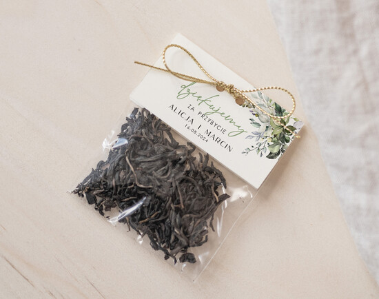 Fiolki i Saszetki Kawa i Herbata Saszetki podziękowania prezenciki dla gości weselnych, pomysłowe prezenty dla gości weselnych, mala saszetka  27/Now/saszetka