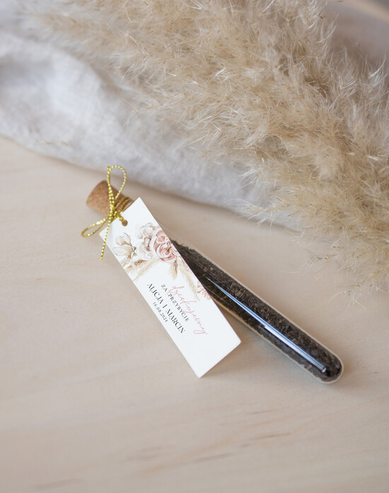 Fiolki i Saszetki Kawa i Herbata Fiolki podziękowania dla gości po weselu, piękne podziękowania dla gości herbata, fiolki na herbatkę lub ka 29/Now/fiolka