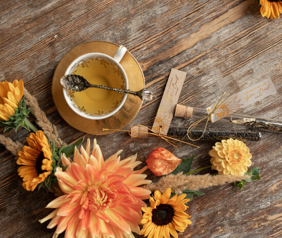 Fiolki i Saszetki Kawa i Herbata Fiolki personalizowane podziękowania dla gości weselnych  fiolki na herbatkę lub kawę     1/goldrst/fiolka